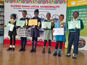 ALFRED DUMA LOCAL MUNICIPALITY HOSTED READING COMPETITION WITH 27 PRIMARY SCHOOLS